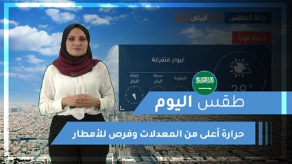 طقس العرب | طقس اليوم في السعودية | الثلاثاء 2020/2/18