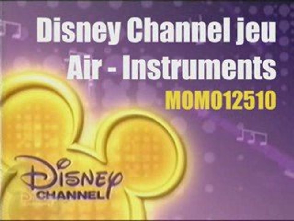 Pub Jeu HSM2 Air- Instruments - Disney Channel France 2008