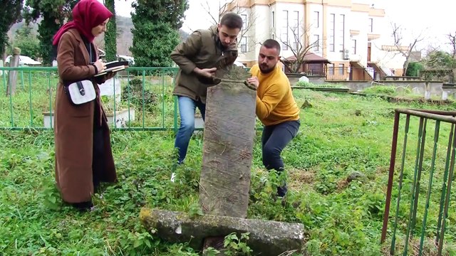 300 yıllık Osmanlı mezar taşları kayıt altına alındı - SAKARYA