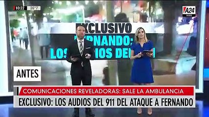 Exclusivo: los audios del 911 del ataque a Fernando