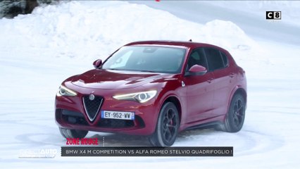 Zone rouge : BMW X4M vs Alfa Romeo Stelvio Quadrifoglio