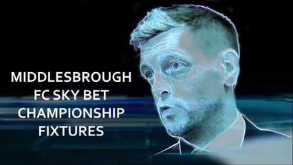 Middlesbrough FC's March Sky Bet Championship 2020 fixtures