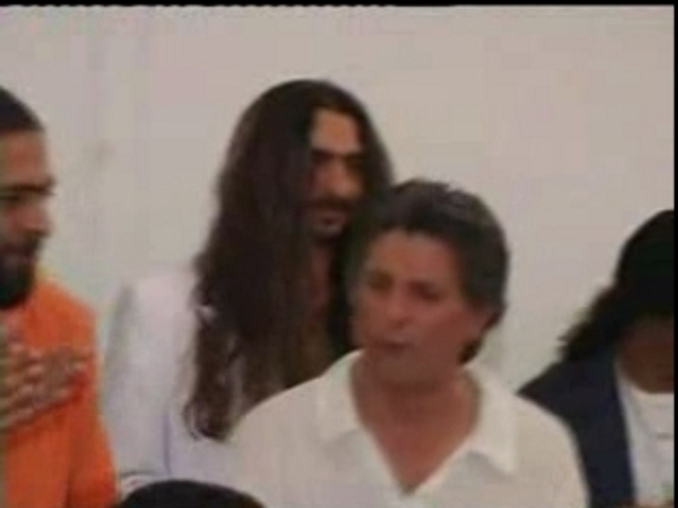 Capuyo de Jerez en un bautizo