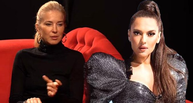 Demet Akalın, babasından şiddet gördüğünü anlatan Burcu Esmersoy'a zeytin dalı uzattı