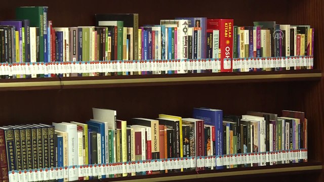 Cumhurbaşkanı Erdoğan'ın resmi açılışını gerçekleştireceği Cumhurbaşkanlığı Kütüphanesi (1) - ANKARA