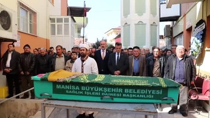 Eskişehir'de eşi tarafından öldürüldüğü öne sürülen kadın, Manisa'da toprağa verildi