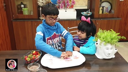 No Fire Cooking | Strawberry Lollipop | Strawberry Yogurt | Role Play