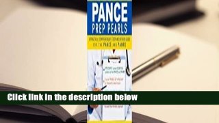 About For Books  Pance Prep Pearls  For Kindle