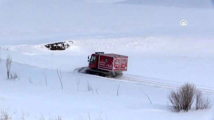 Sağlık ekipleri 80 yaşındaki hasta için seferber oldu