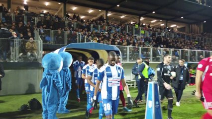 Sports : Premier match de la nouvelle tribune de Tribut - 17 Février 2020