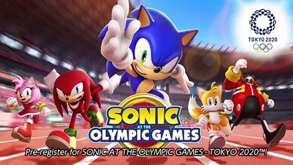 Sonic aux Jeux Olympiques de Tokyo 2020 - Bande-annonce des pré-inscriptions
