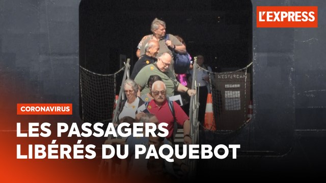 Coronavirus : un paquebot libère ses passagers