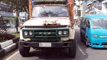 Truck Faw Legend On Road Indonesian