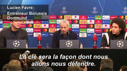 Football/Ligue des champions : Pour Favre, la défense de Dortmund sera déterminante