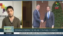 España: Pedro Sánchez y Pablo Casado se reúnen en Barcelona