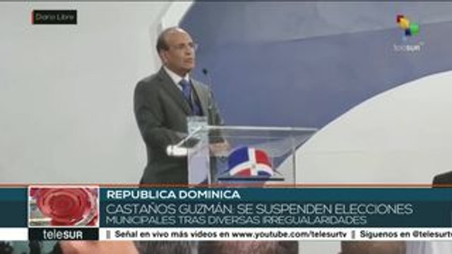 Suspende JCE dominicana municipales por errores en voto automatizado