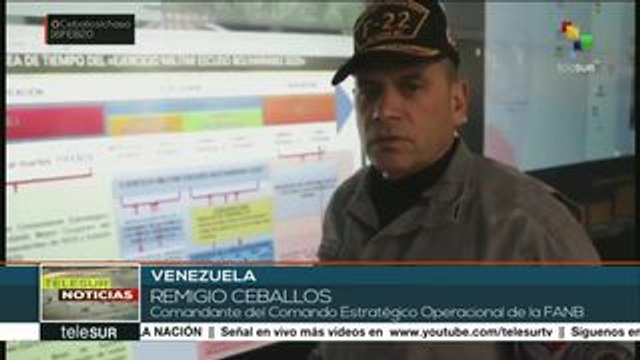 Venezuela: culmina con éxito ejercicio militar Escudo Bolivariano 2020