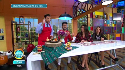 ¡Deliciosas encacahuatadas de res! ¡El chef Mariano te pasa su mejor receta! | Venga La Alegría