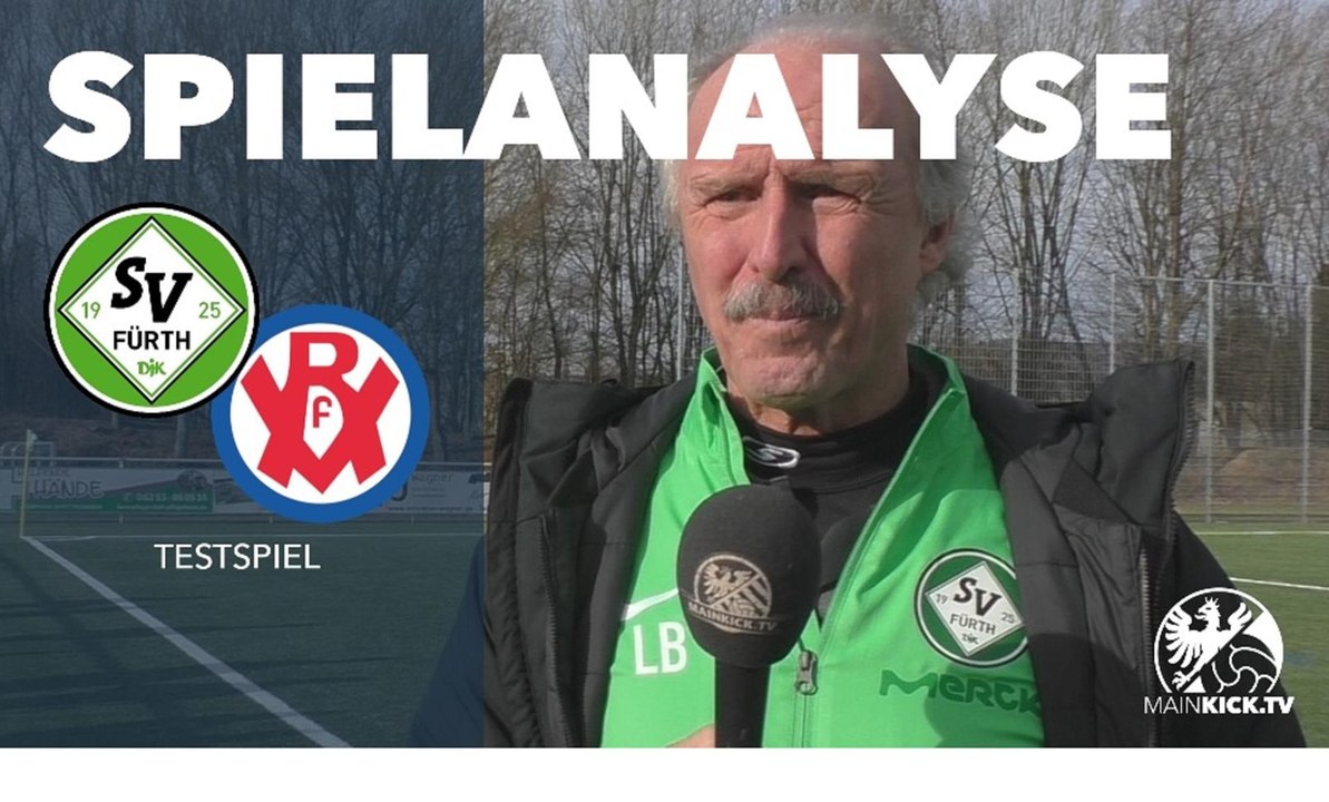 Die Spielanalyse | SV Fürth - VfR Mannheim II (Testspiel)