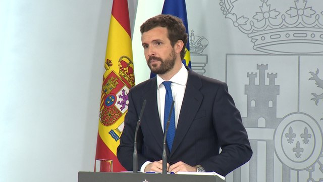 Casado pide a Sánchez renunciar a la mesa con los independentistas