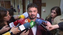 Rufián (ERC) sobre la reunión de Sánchez y Torra