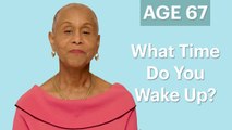 70 Women Ages 5-75: What Time Do You Wake Up In the Morning?