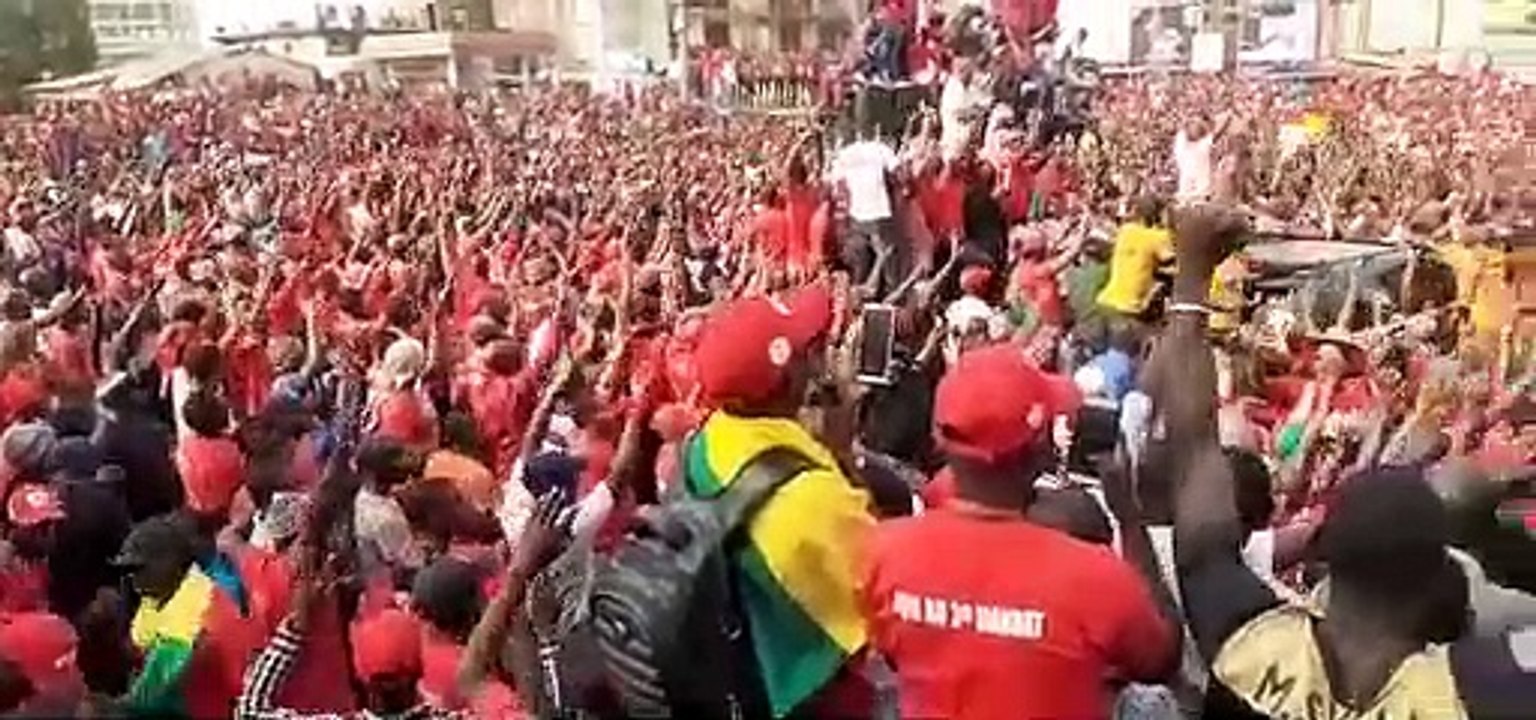 L'hymne du FNDC retentit à l'esplanade du stade du 28 septembre