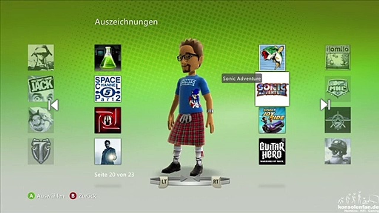 Sonic Adventure ► Avatar Awards