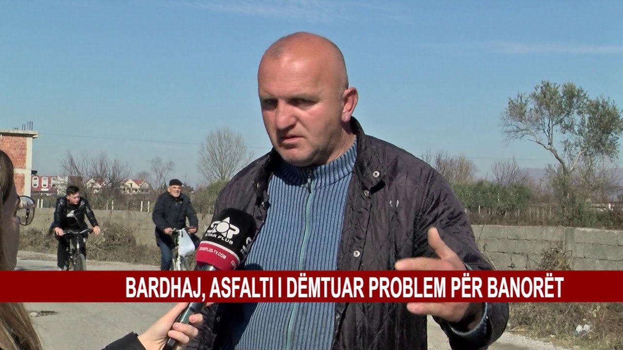 BARDHAJ, ASFALTI I DËMTUAR PROBLEM PËR BANORËT