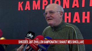 SHKODËR, QKF ZHVILLON KAMPIONATIN E SHAHUT ME SHKOLLAVE