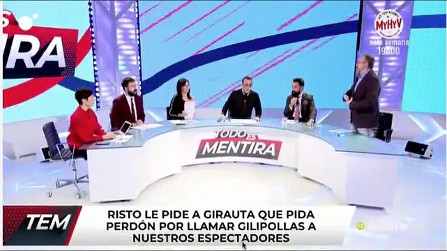 Lección de dignidad de Juan Carlos Girauta a Risto Mejide y a todo su sectario e infumable programa