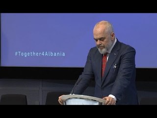 Report TV -Rama falenderon në disa gjuhë: Në emër të shqiptarëve, na mbështesni!