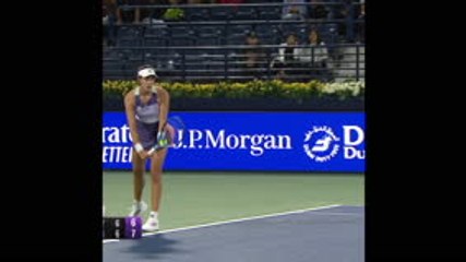 Dubaï - Clijsters battue pour son retour : la balle de match de Muguruza