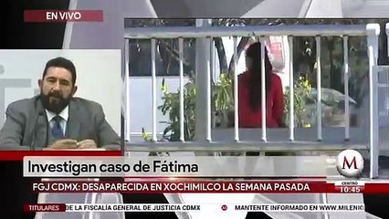 Ofrece Fiscalía 2 millones de pesos para dar con mujer que se llevó a Fátima