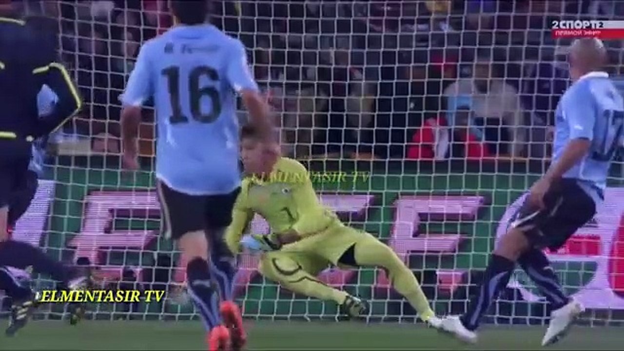 مباراة مجنونة _ الأوروغواي ~ غانا ربع النهائي كأس العالم 2010 تعليق رؤوف خليف HD1080i
