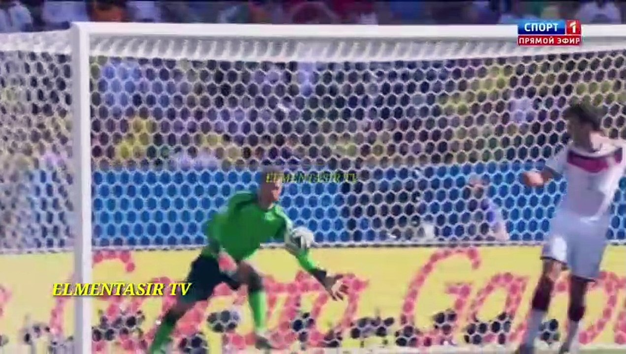 مبارة مجنونة_ ألمانيا ~ فرنسا 1-0 ربع النهائي كأس العالم 2014 وجنون حفيظ دراجي HD720p - YouTube