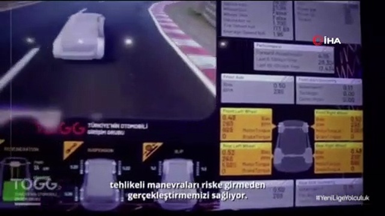 Yerli otomobile teknoloji bazlı üst düzey sürüş testi