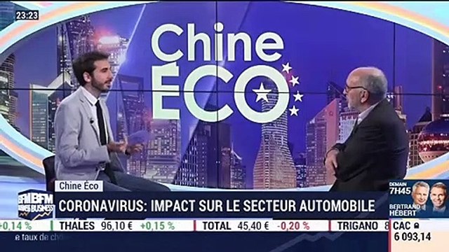 Chine Éco : l'impact du coronavirus sur le secteur automobile par Erwan Morice - 13/02