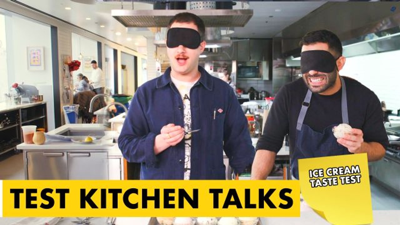 Pro Chefs Blindly Taste Test Ice Cream