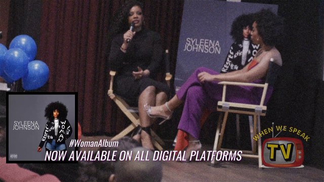 Syleena Johnson speaks about co-hosting Sister Circle, while recording her Woman album