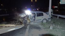 Çevre yoluna tersten giren otomobil kazaya neden oldu 1 ölü