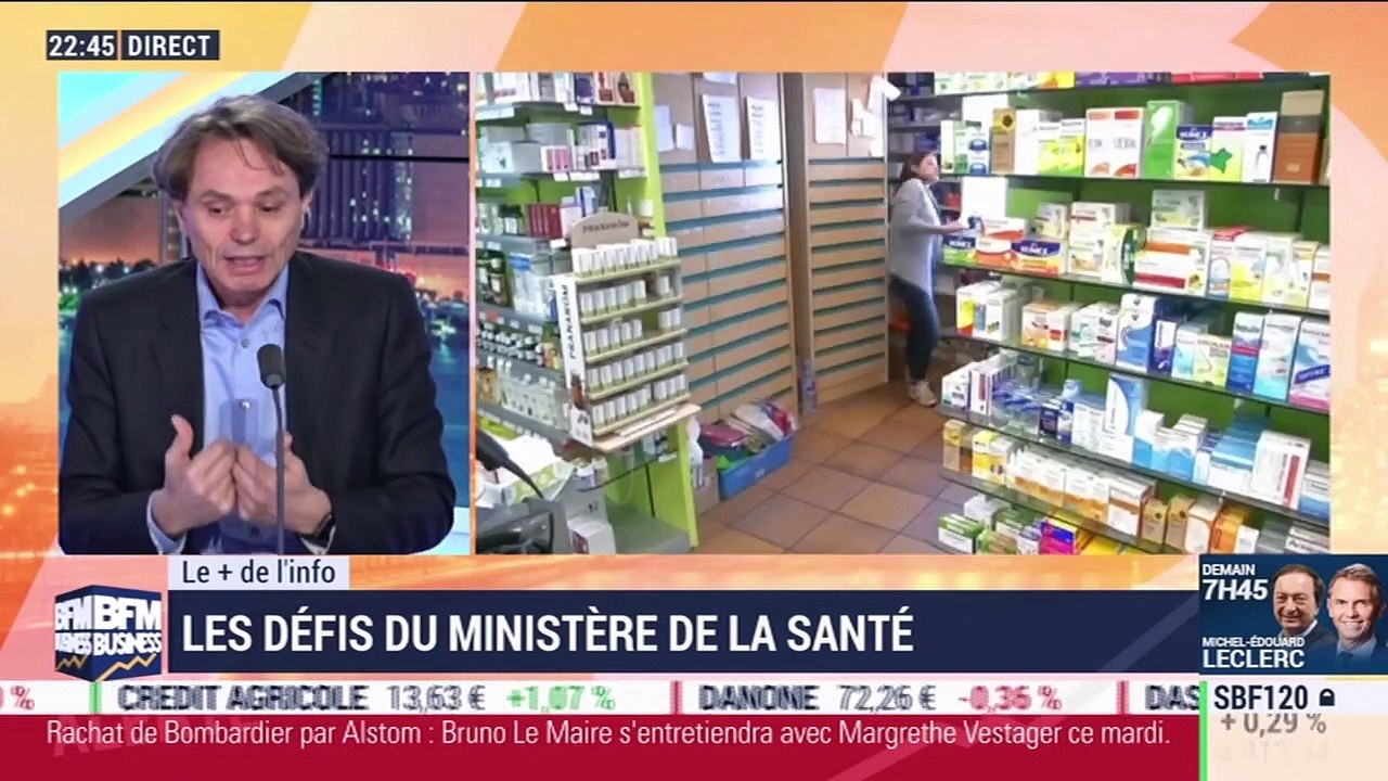 Frédéric Bizard (ESCP) : Les défis du Ministère de la Santé - 17/02
