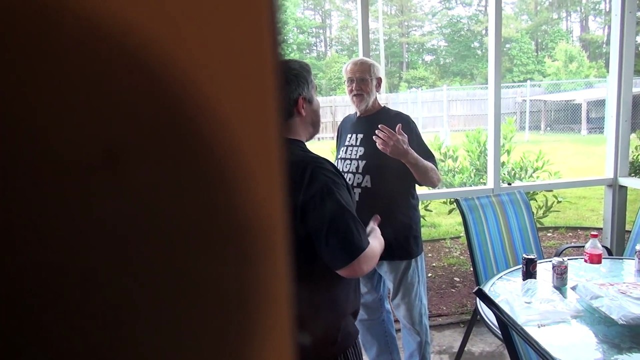 ANGRY GRANDPA SMASHES TELESCOPE!!