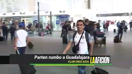Cruz Azul parte rumbo a Guadalajara para enfrentar a Chivas
