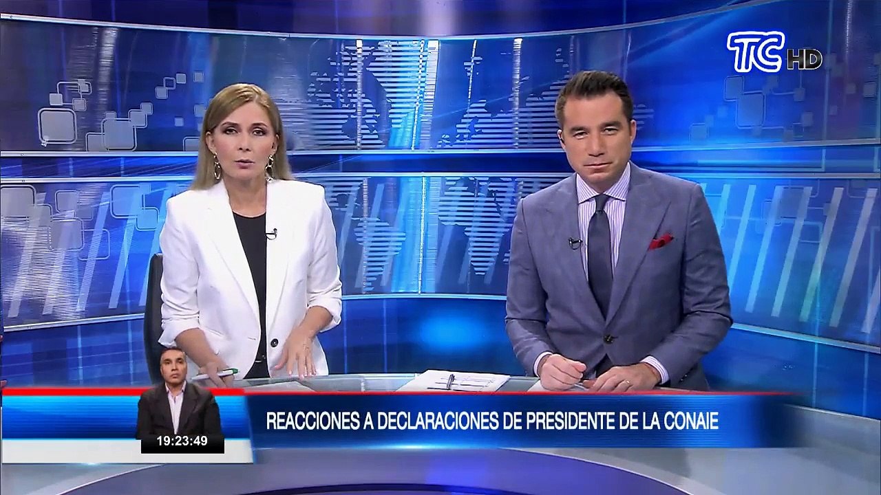 VIDEO | Reacciones a declaraciones del presidente de la Conaie