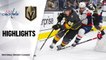NHL Highlights | Capitals @ Golden Knights 2/17/20