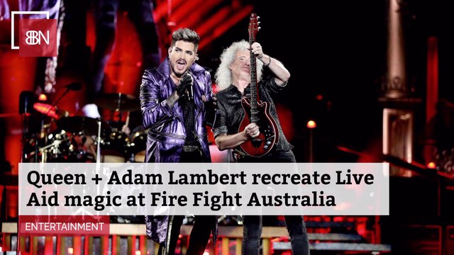 Thousands Went Out To See Queen And Adam Lambert At Fire Fight Australia