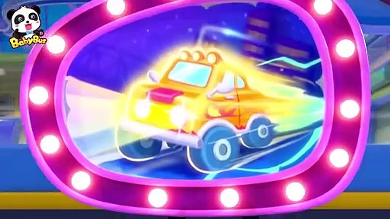 Auto de Monstruo Roba Los Faroles | Canción Infantil | Autos de Monstruos | BabyBus Español