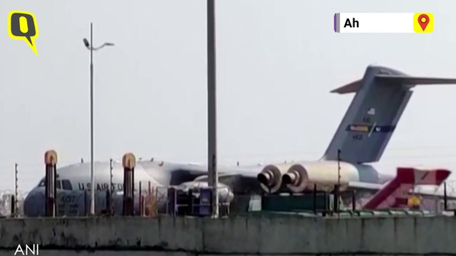 Trump Trip: USAF Plane Arrives, Guj CM Takes Stock of Preparations