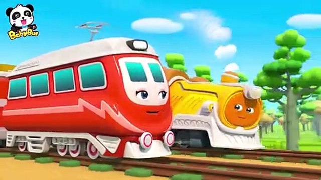 Los Trenes Están Rotos | Canciones Infantiles | Canción de Tren Para Niños | BabyBus Español
